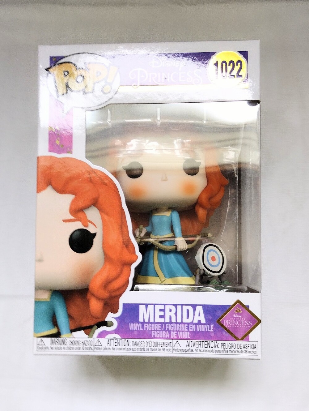 New Funko Merida Vinyl Figure - Blue Dress & Orange Hair